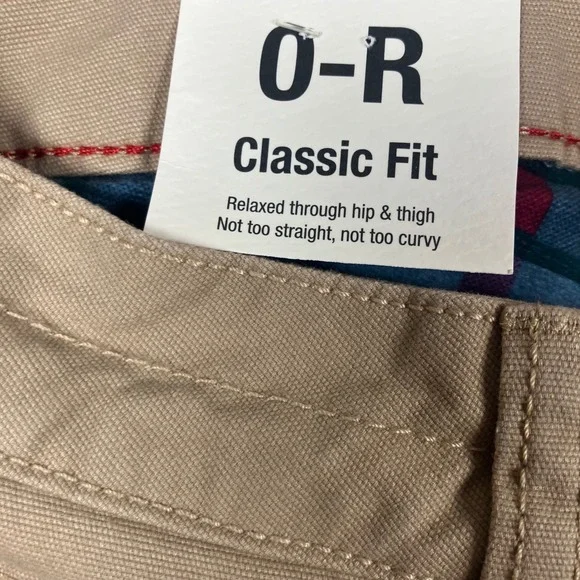 Mountain Khakis Camber 106 Women's Lined Canvas Workwear Pants O-R Khaki READ* - Picture 11 of 12